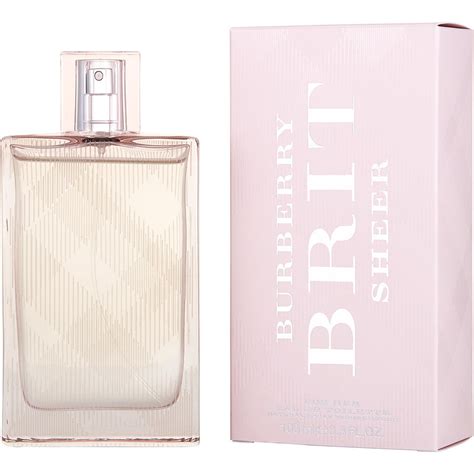 burberry brit sheer eau de toilette